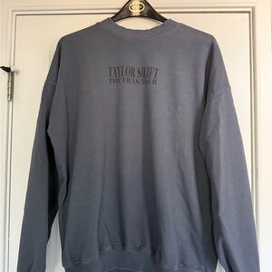 Taylor Swift The Eras Tour blue Sweatshirt